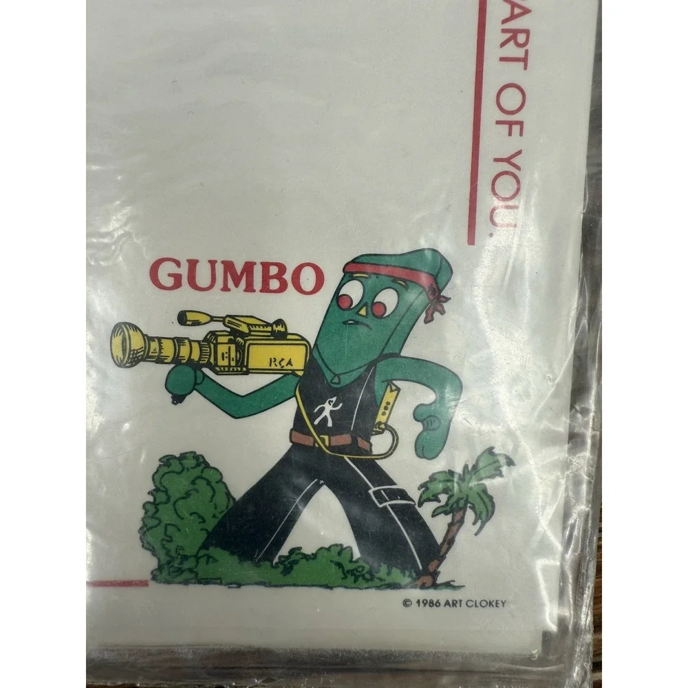 Gumby‎ Stationery 1980's